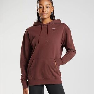 Oversized Gymshark training boyfriend hoodie